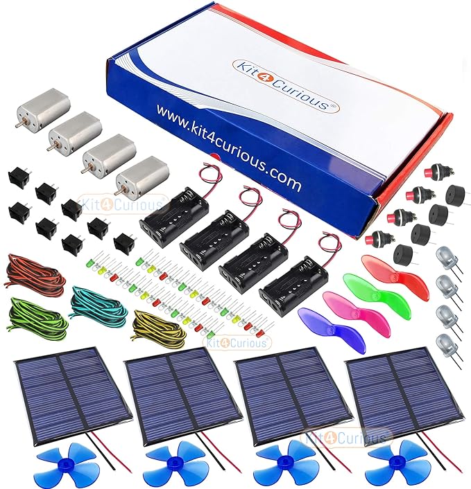 kit4curious mega diy robotics electronics kit for 201 projects