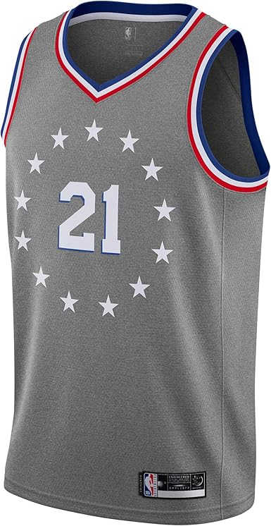 76ers gray jersey