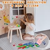 SHAREWIN Office Chair Mat for Carpet 120x90 cm Clear PVC Desk Carpet Mat view 6