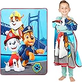 Franco Kids Bedding Super Soft Micro Raschel Throw, 46 in x 60 in, Paw Patrol