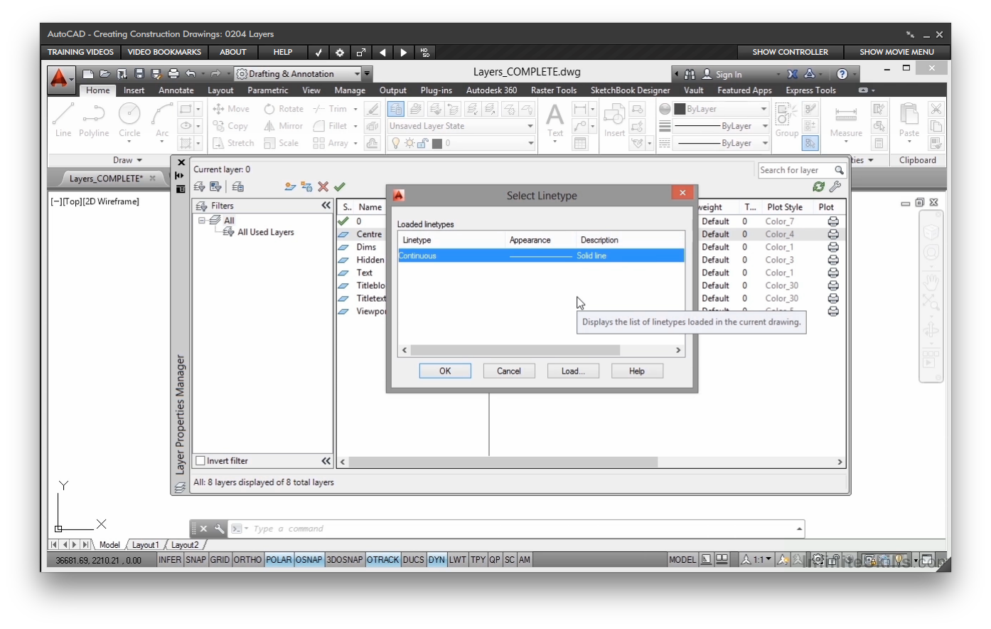 AutoCAD - Creating Construction Drawings [Online Code] - Thumbnail 4