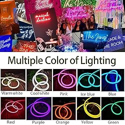Custom Neon Signs, Personalised Large Led Neon