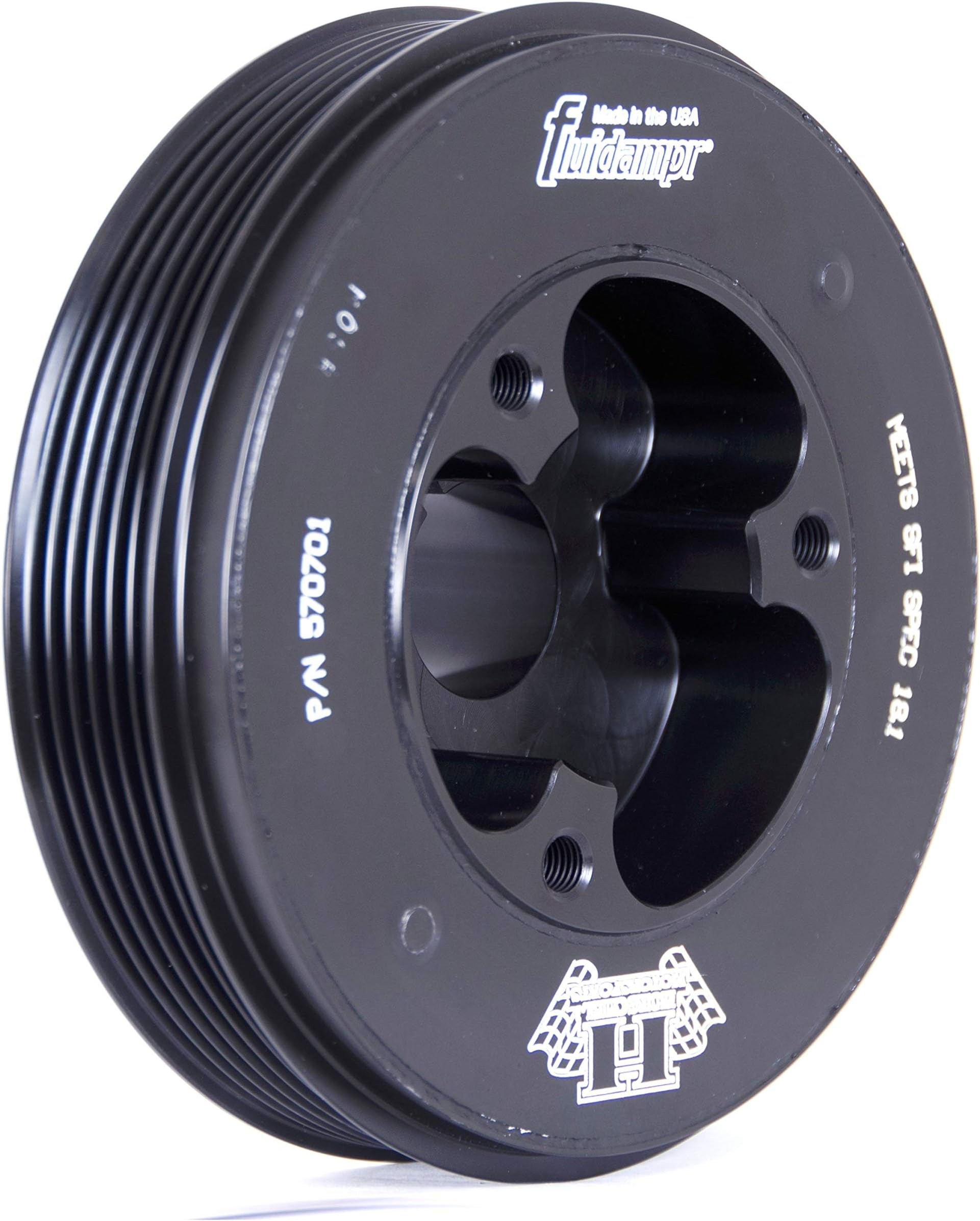 Fluidampr 570701 Balanced Damper (08-15 Mitsubishi EVO X Steel Internally), 1 Pack