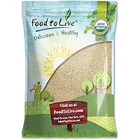 Organic Sesame Seeds, 8 Pounds – Hulled, Non-GMO, Kosher, Raw, Vegan