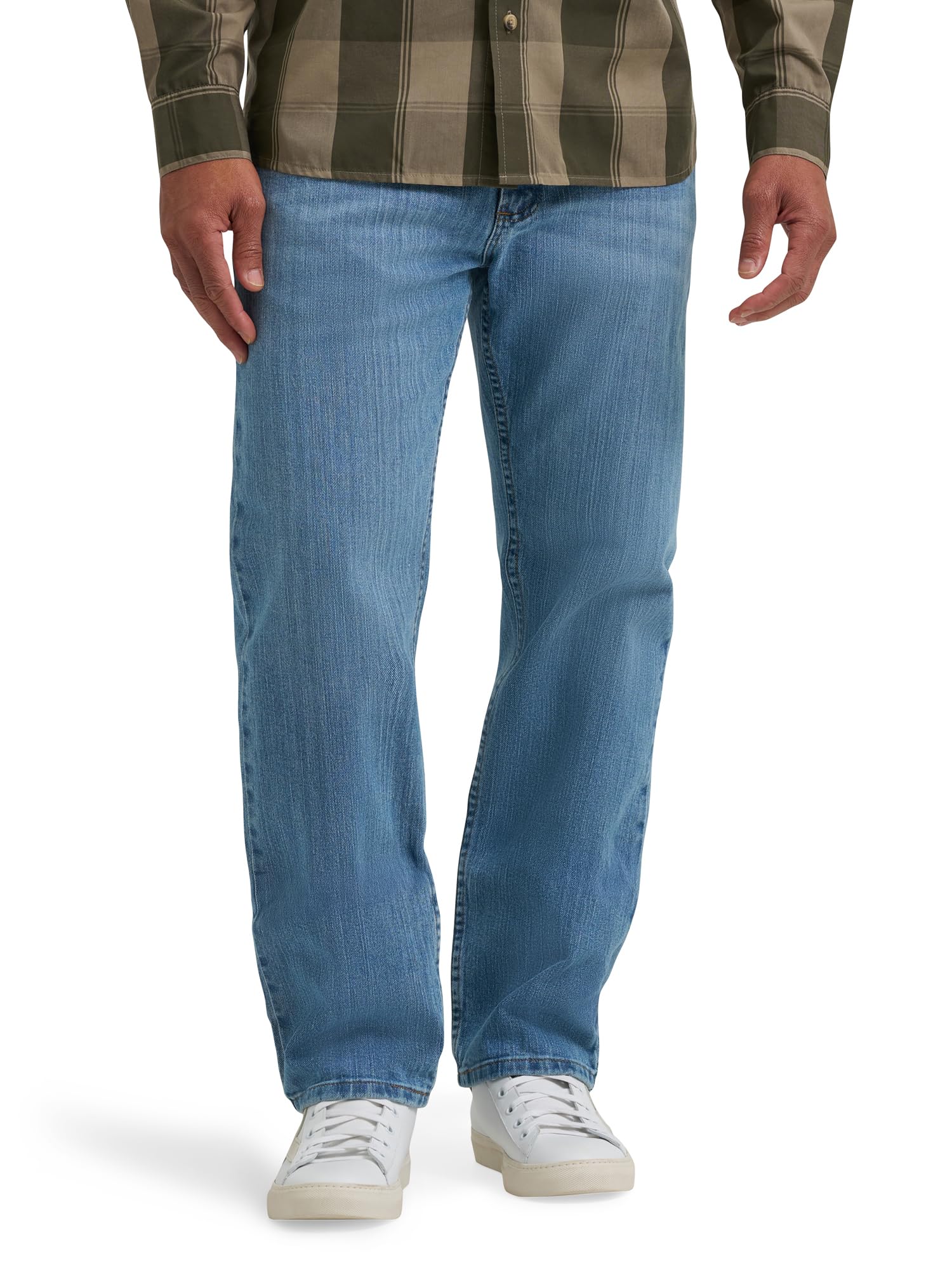 Photo 1 of ***CORRECT ITEM****Wrangler Authentics Men's Regular Fit Comfort Flex Waist Jean, Stonewash Flex, 34 x 32