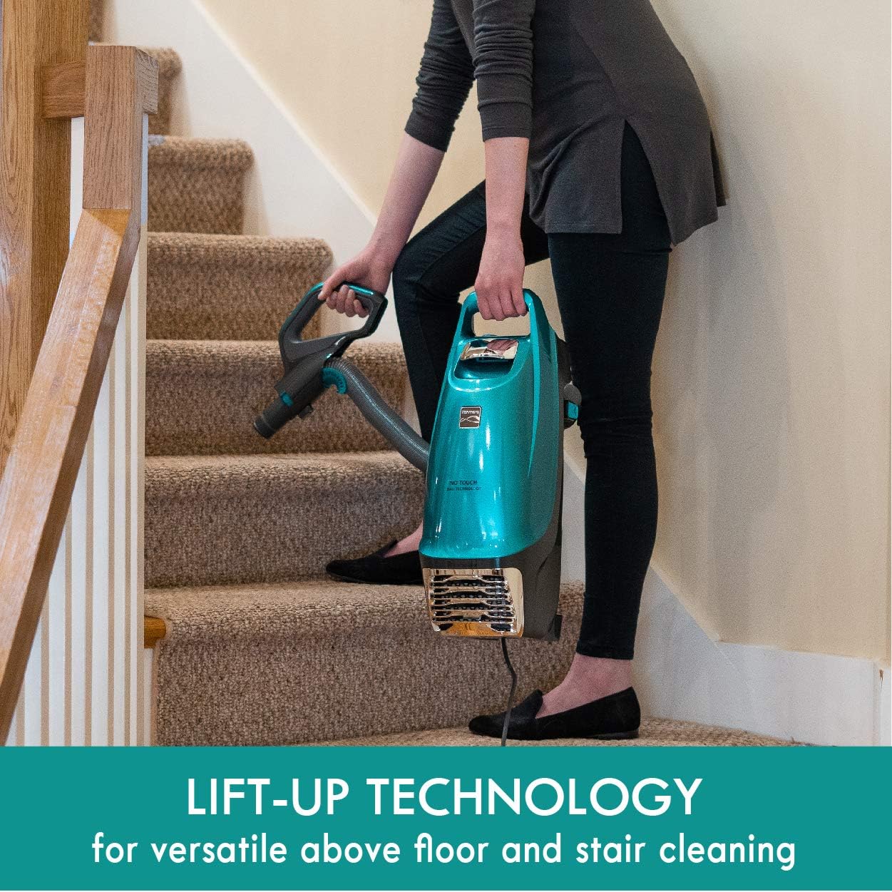 Kenmore Intuition BU4022 Bagged Upright Vacuum Pet Friendly Lift-Up Carpet Vacuum Cleaner 2-Motor Power Suction with HEPA Filter, 3-in-1 Combination Tool, Pet HandiMate for Carpet, Floor, Pet Hair -
