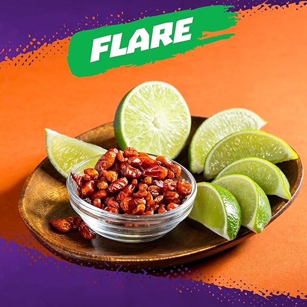 TAKIS CHILE LIMON HOT NUTS 15.02 OZ SHARING SIZE RESEALABLE BAG, CHILI PEPPER & LIME FLAVORED MILD SPICY DOUBLE-CRUNCH PEANUTS