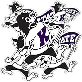 Desert Cactus Kansas State University Sticker Wildcats K-State Vinyl Decals Laptop Water Bottle Car Scrapbook T3 (Type 3-2)