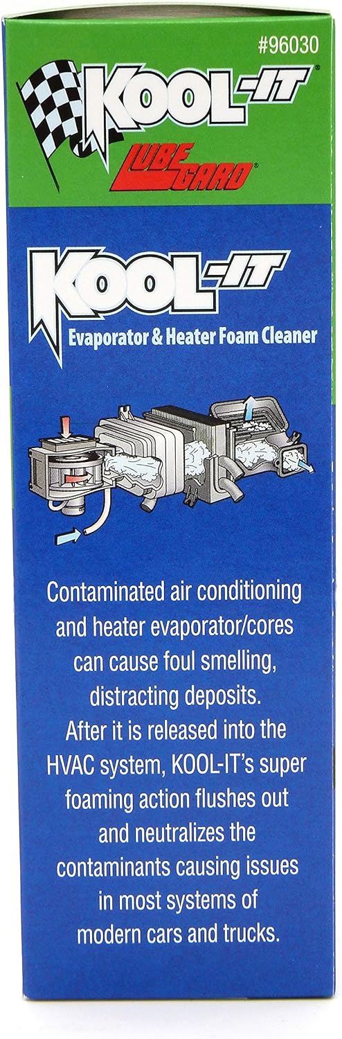 Lubegard 96030 Kool-It Evaporator and Heater Foam Cleaner: Automotive
