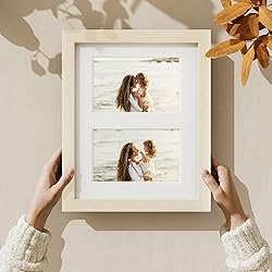 Vittanly 8x10 Collage Picture Frame, Displays 2Pcs