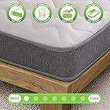 Starlight Beds European Single Mattress 90x200 Memory Foam Hybrid Grey view 5