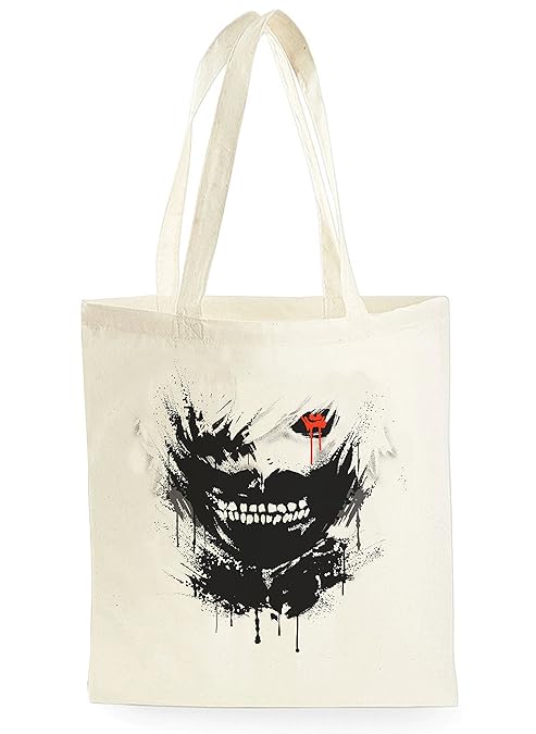 Uk Print King Tokyo Ghoul Poster, Einkaufstasche fürs Einkaufen, Picknick, Zuhause, Lagerung und Schule, tote bag