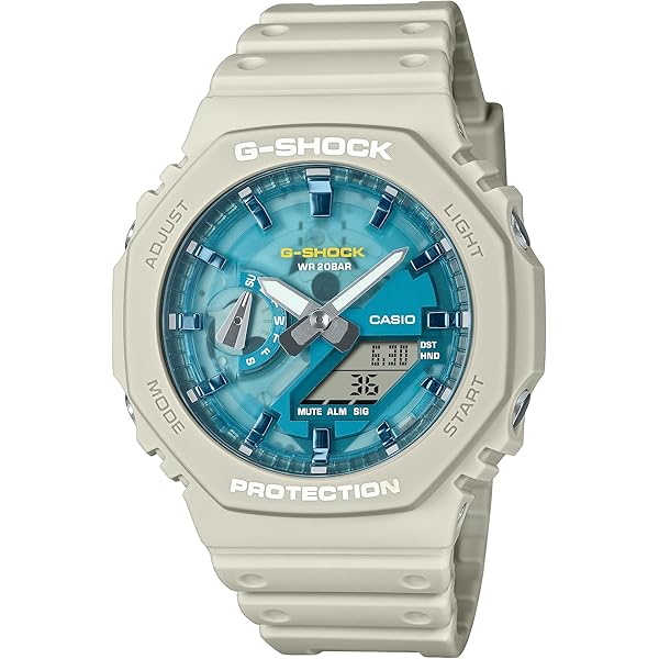 Ｇ-SHOCK ga-2100as-2a Amazon.com: Casio G-Shock Oasis Collection Navy Blue