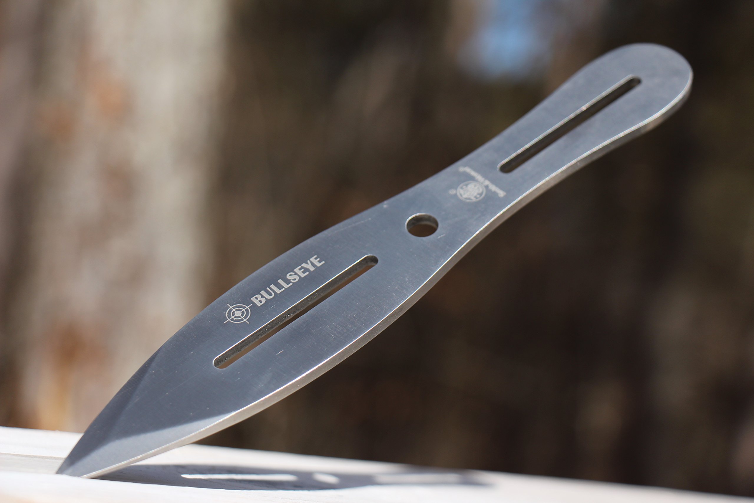 Smith Wesson SWTK8CP Six 8in Stainless Steel Throwing Knives Set with