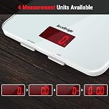 201 Digital Kitchen Scale 5kg Backlit LCD Tempered Glass Platform view 3