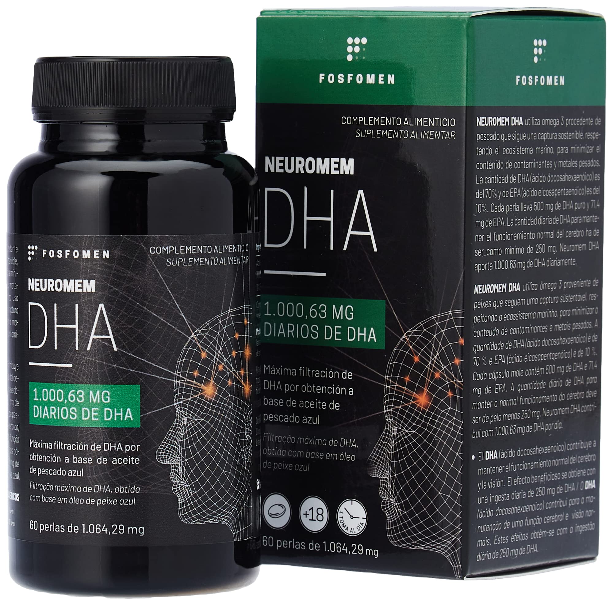 HERBORA Herbal Neuromen DHA 60 Perl, Neutral, Standard