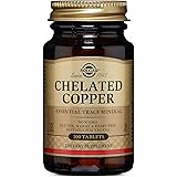 Solgar &ndash; Chelated Copper, 100 Tablets