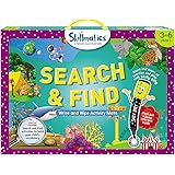 Skillmatics Search and Find Educational Game - Reusable Activity Mats with 2 Dry Erase Markers, Fun Learning, Gifts for Ages 