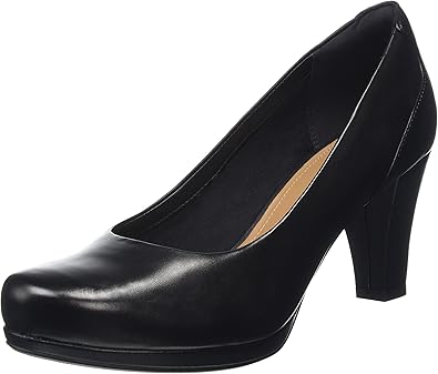 amazon zapatos tacon clarks mujer