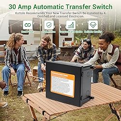 KUTTOLE 30 Amp Transfer Switch, Automatic Generator
