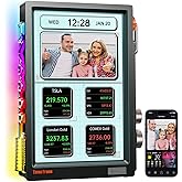 Divoom TimesFrame – 10.1" WiFi 6 Digital Picture Frame & Smart Desk Display, No Subscription | 64GB | Send Photos, Videos & A