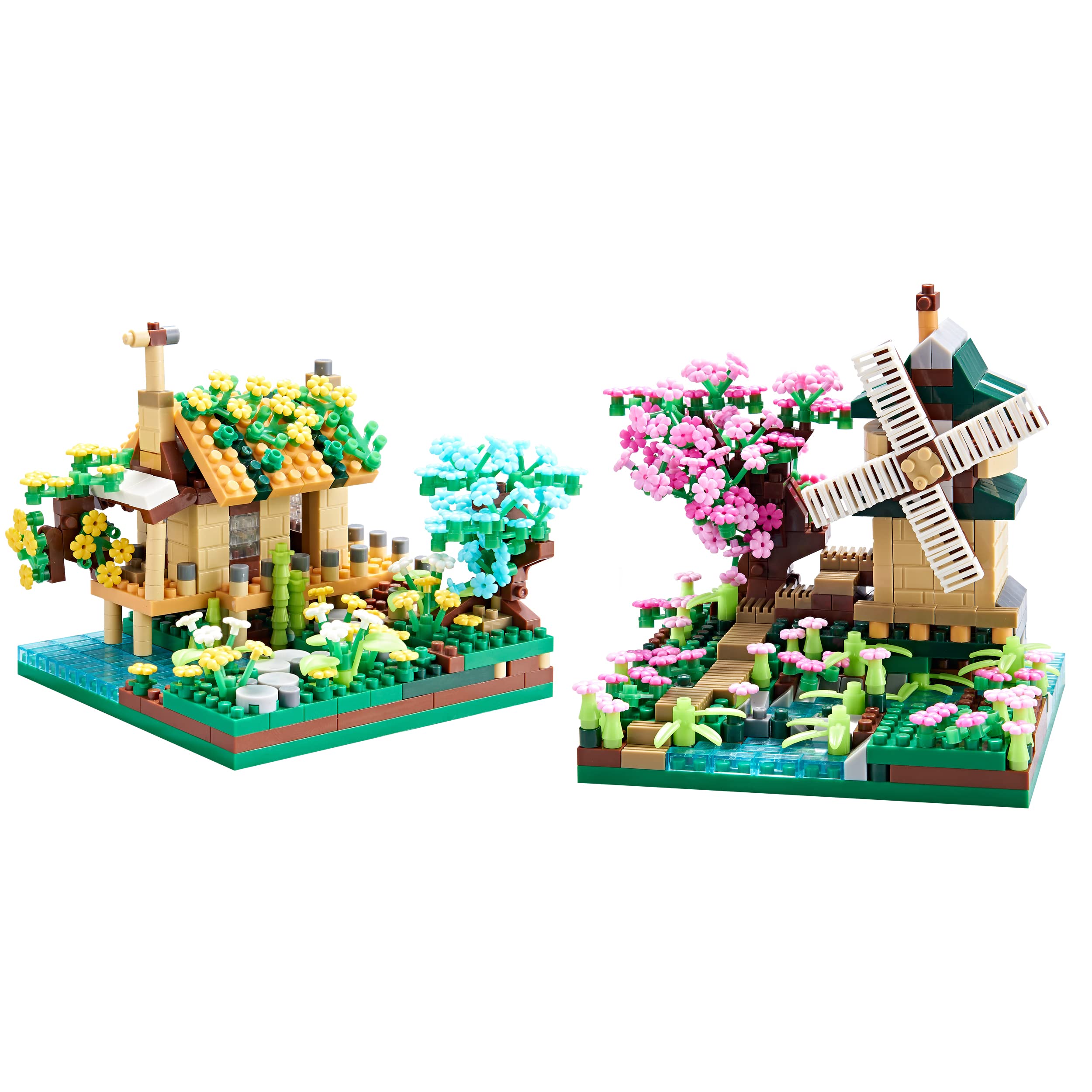Mua Botanicle Collection Sakura Tree House Micro Blocks Building Set ...