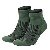 GoWith Unisex Running Socks, Anti-Blister Cushioned