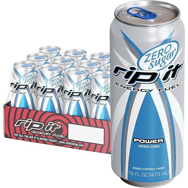 Amazon.com : Rip It Tribute C.Y.P.-X Energy Drink, 16 oz (24 Cans