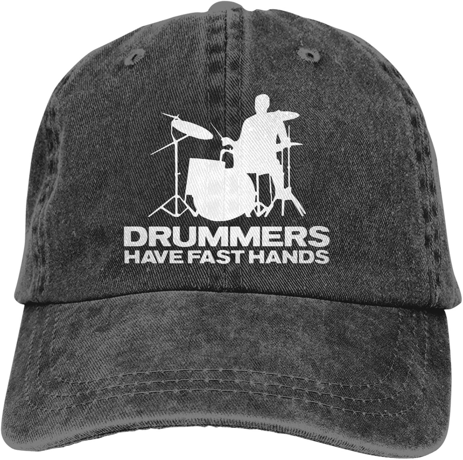 Drummers Have Fast Hands Cowboy Hat Cap Soft Adjustable Solid Baseball