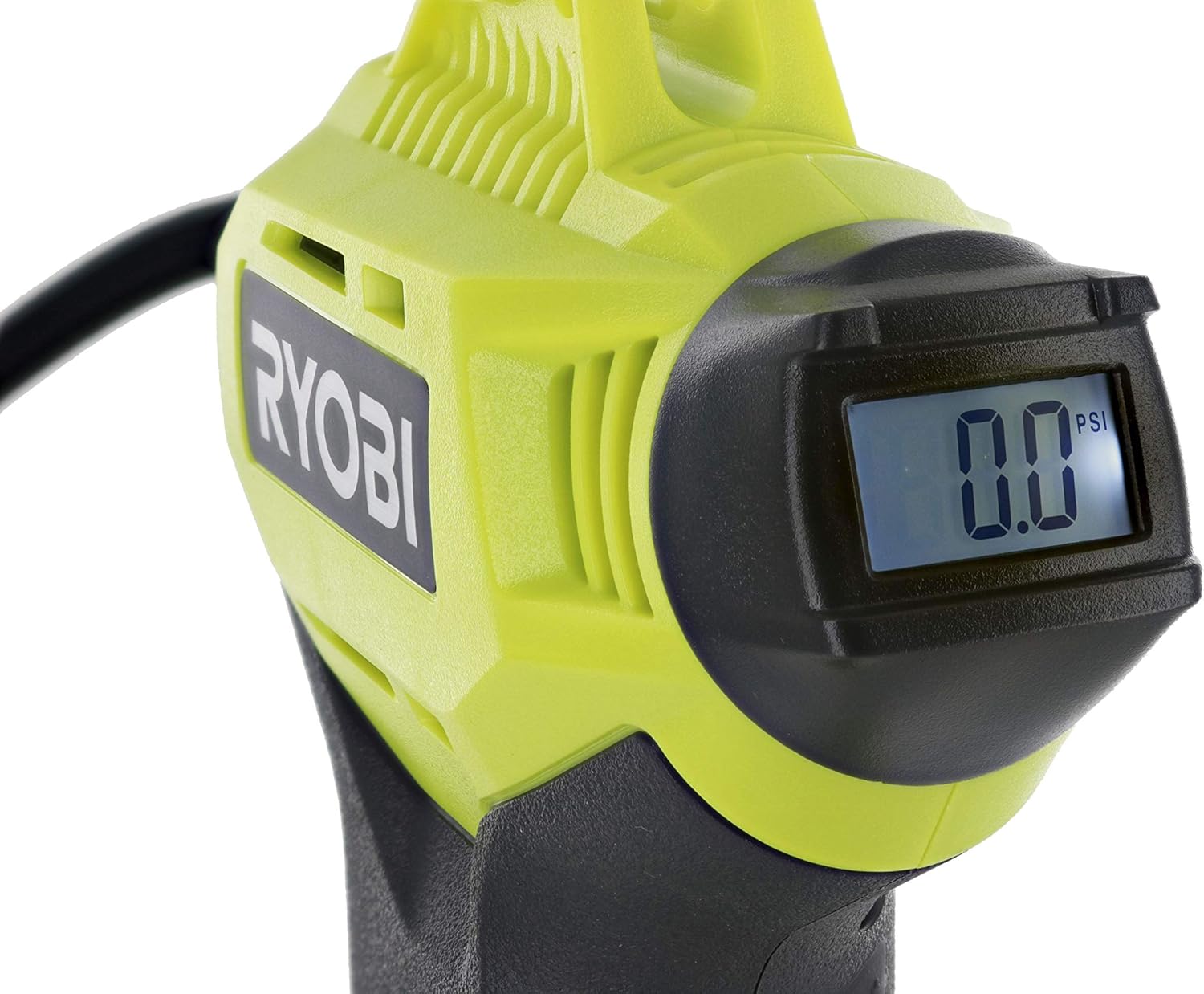Ryobi Portable Power Inflator for Tires [NEW DIGITAL GAUGE] [18-Volt] [Cordless] [ONE+ Battery system] [P737D] (Battery Not Included, Power Tool Only): Home Improvement