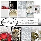 Reminisce Wedding Scrapbook Collection Kit, Multicolor, 12" by 12", (WED-200)