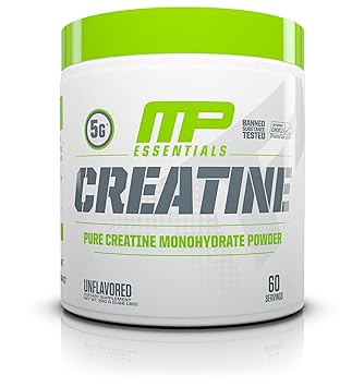 MusclePharm Creatine, Ultra Pure 100% Creatine Monohydrate Powder, Muscle Building, 300g, 60 servings
