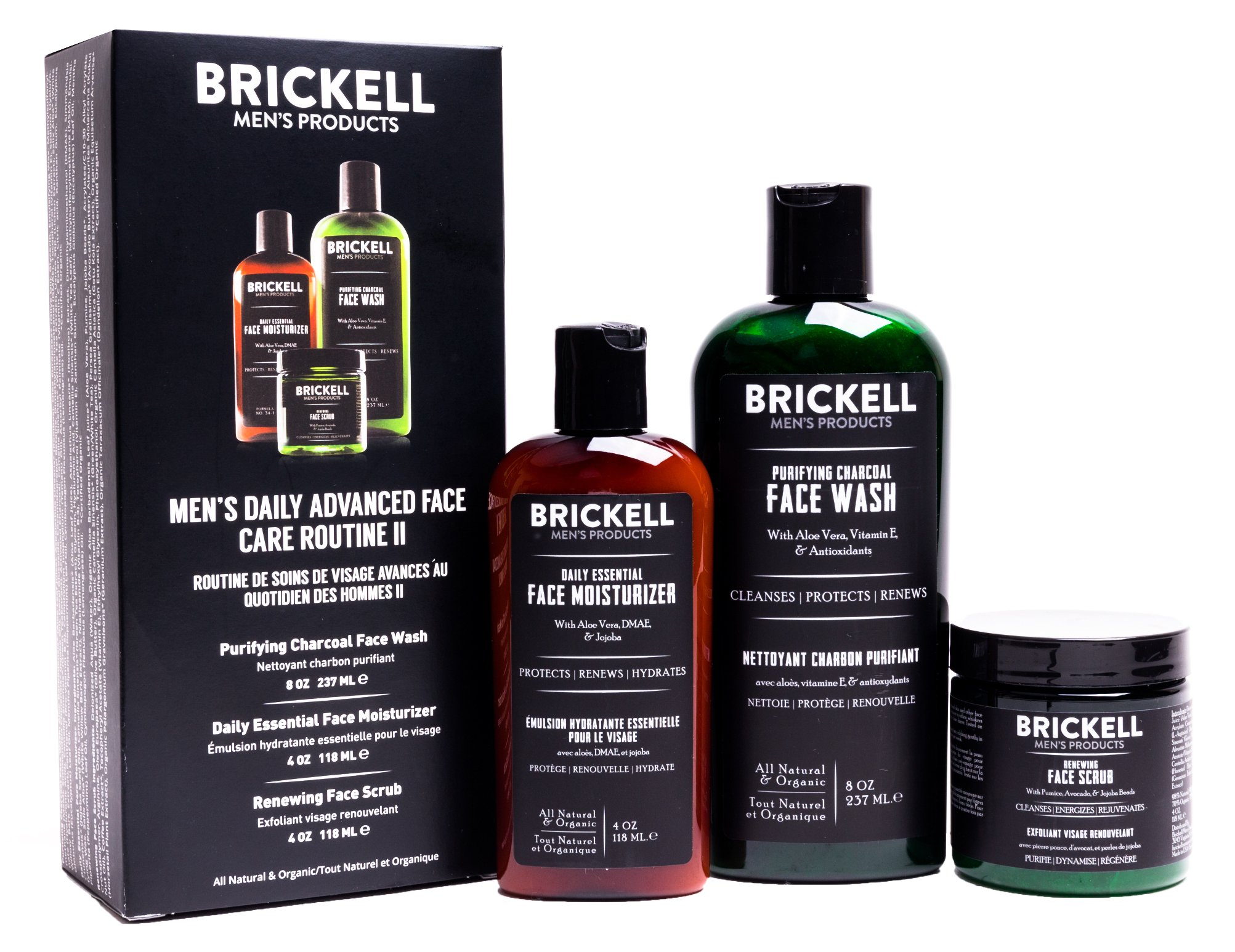 Brickell Men�s Daily Advanced Face Care Routine II