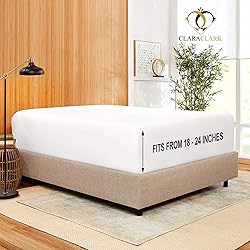 Clara Clark Stay Fitted Single Sheet, Fitted Sheet