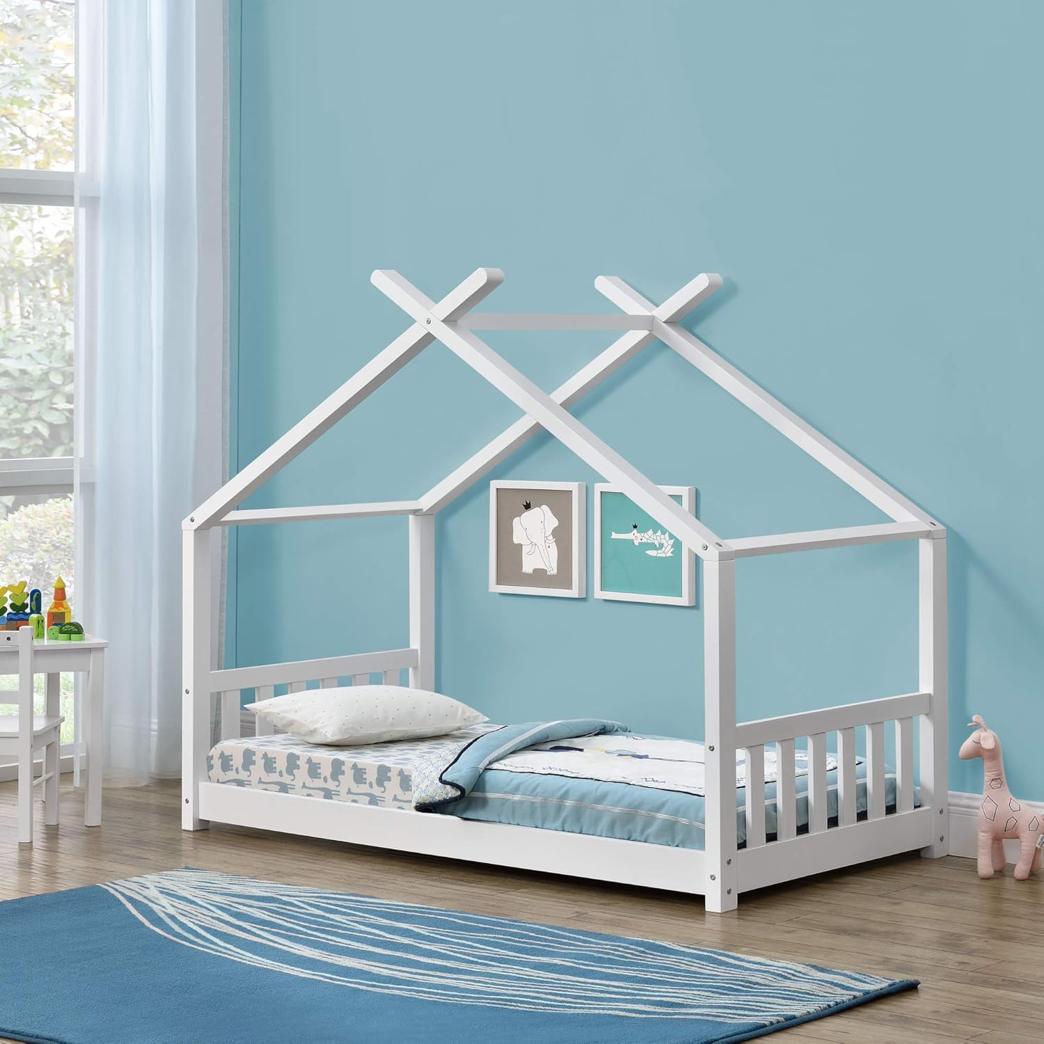 casa en forma de cama