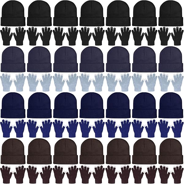 Panitay Winter Care Package - 150 Pcs Bulk Set (50 Beanies, 50 Gloves, 50 Socks) For Donation & Gifts - View #4