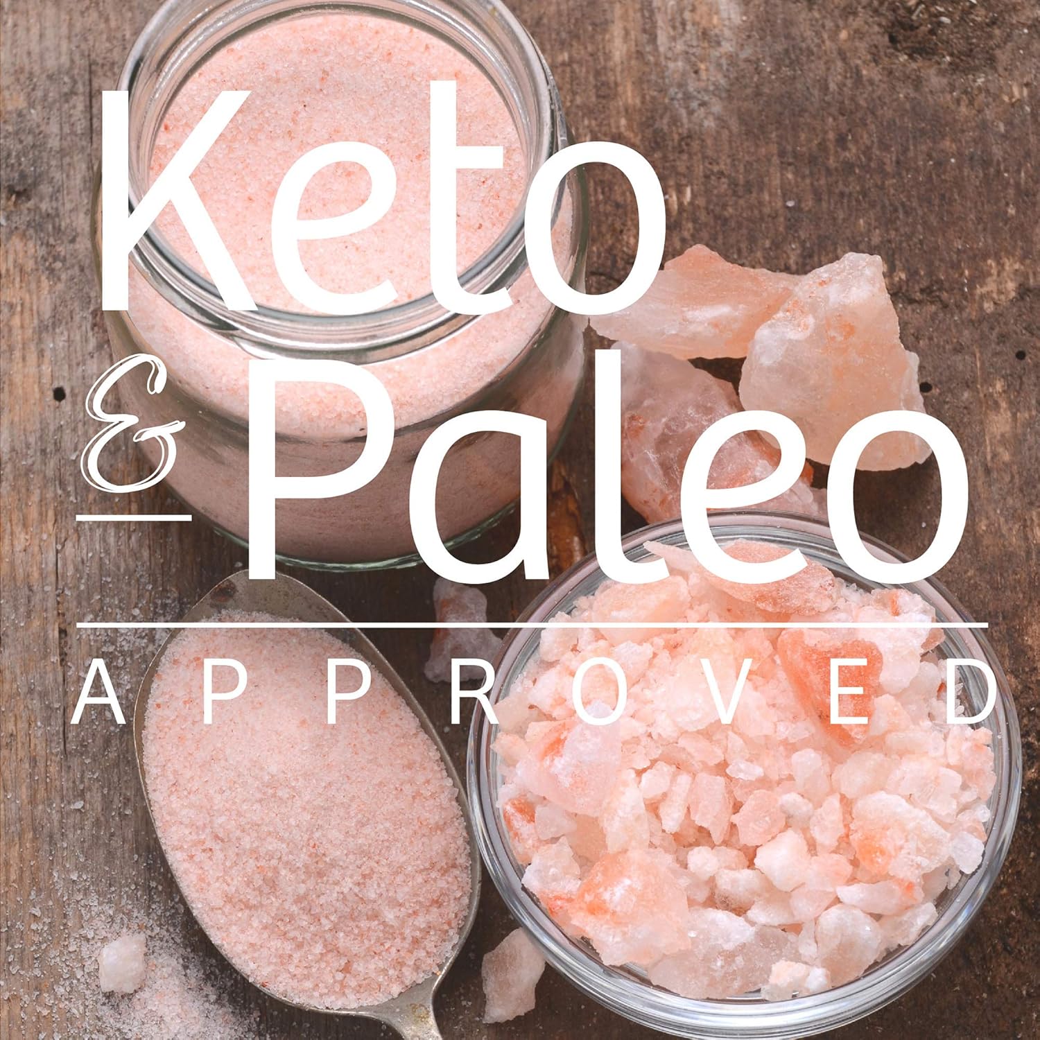 The Spice Lab Pink Himalayan Salt Stones- Gourmet Pure Crystal - Nutrient and Mineral Dense for Health - Kosher and Natural Certified - 1-2" Chunks - 2 Pounds : Rock Salt : Grocery & Gourmet Food
