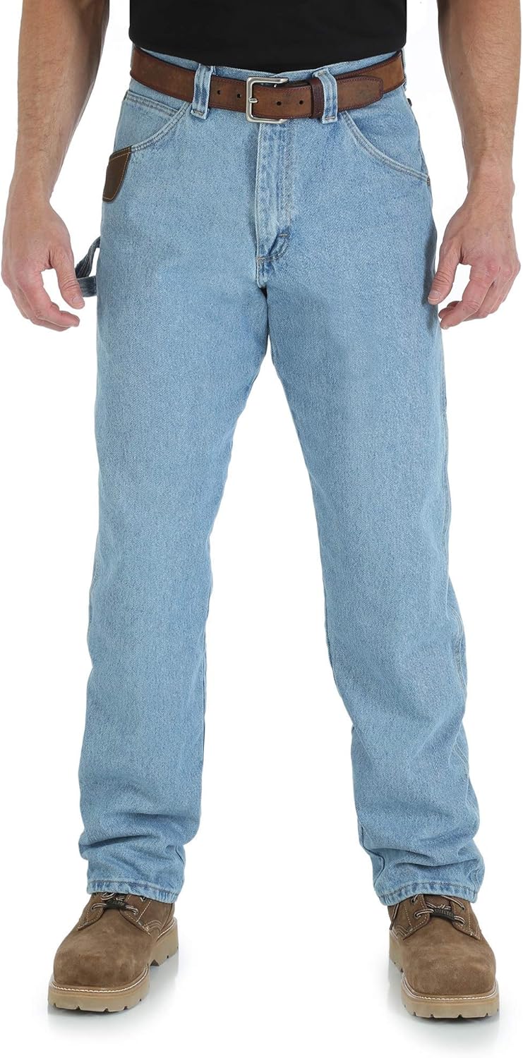 Wrangler Riggs Workwear Men's Carpenter Jean: Clothing