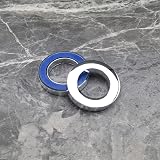 VGOL 6Pcs Chrome Plastic Basin Faucet Base Ring Tap Mount Cover Seal ID 32mm OD view 7