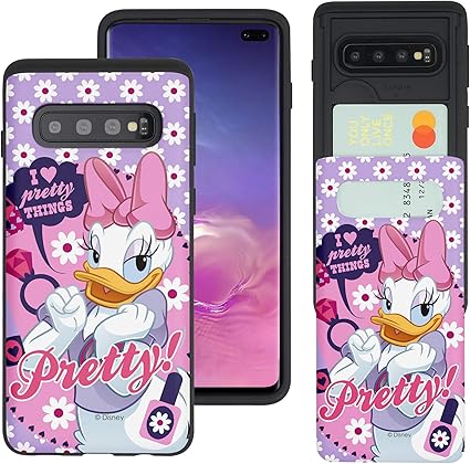 Amazon Co Jp Galaxy S10 ケース と互換性があります Disney Daisy Duck ディズニー デイジーダック カード スロット ダブル バンパー スマホ ケース ギャラクシー S10 ケース 6 1 漫画 デイジーダック 並行輸入品 Electronics Cameras