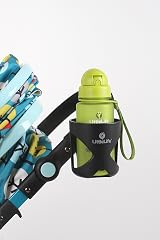 LittleLife Buggy Cup Holder Universal Bottle Organiser for Stroller Black view 5