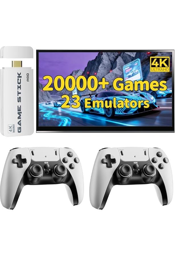 Console Jeux Rétro 4K M15 - 64Go, 50000 Jeux, 2 Manettes – Retrosphere Gaming