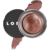 LORAC Lux Diamond Crème Eye Shadow | Metallic Shimmer Eyeshadow Powder | Bronze Silk