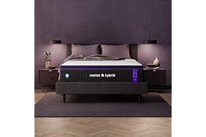 Nectar Premier Hybrid Queen Mattress 13 Inch - Medium Firm Memory Foam - Steel Springs - Heat Wicking Cooling Technology - 365-Night Trial - Forever Warranty, White