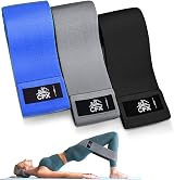 CFX Resistance Bands Set 3 Non-Slip Fabric Booty Bands for Glutes
