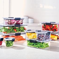 Rubbermaid Brilliance BPA Free Airtight Food