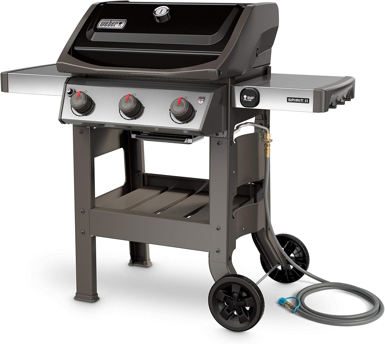 Weber 49010001 Spirit II E-310 3-Burner Natural Gas Grill, Black: Garden & Outdoor
