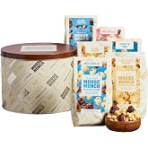Moose Munch&reg; Premium Popcorn Deluxe Tin, Gourmet Caramel And Chocolate Popcorn, Snack Tin, Popcorns Gift Basket, Movie Night, All Occasions, Great For Family, Friends, Coworkers, Loved Ones