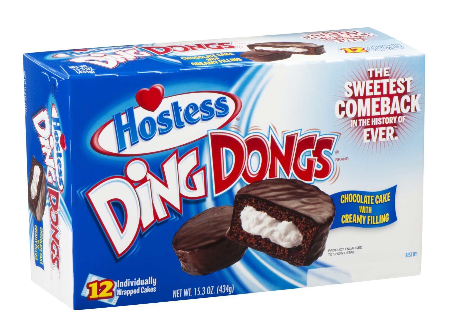 Hostess Ding Dongs - 12 CT by Hostess