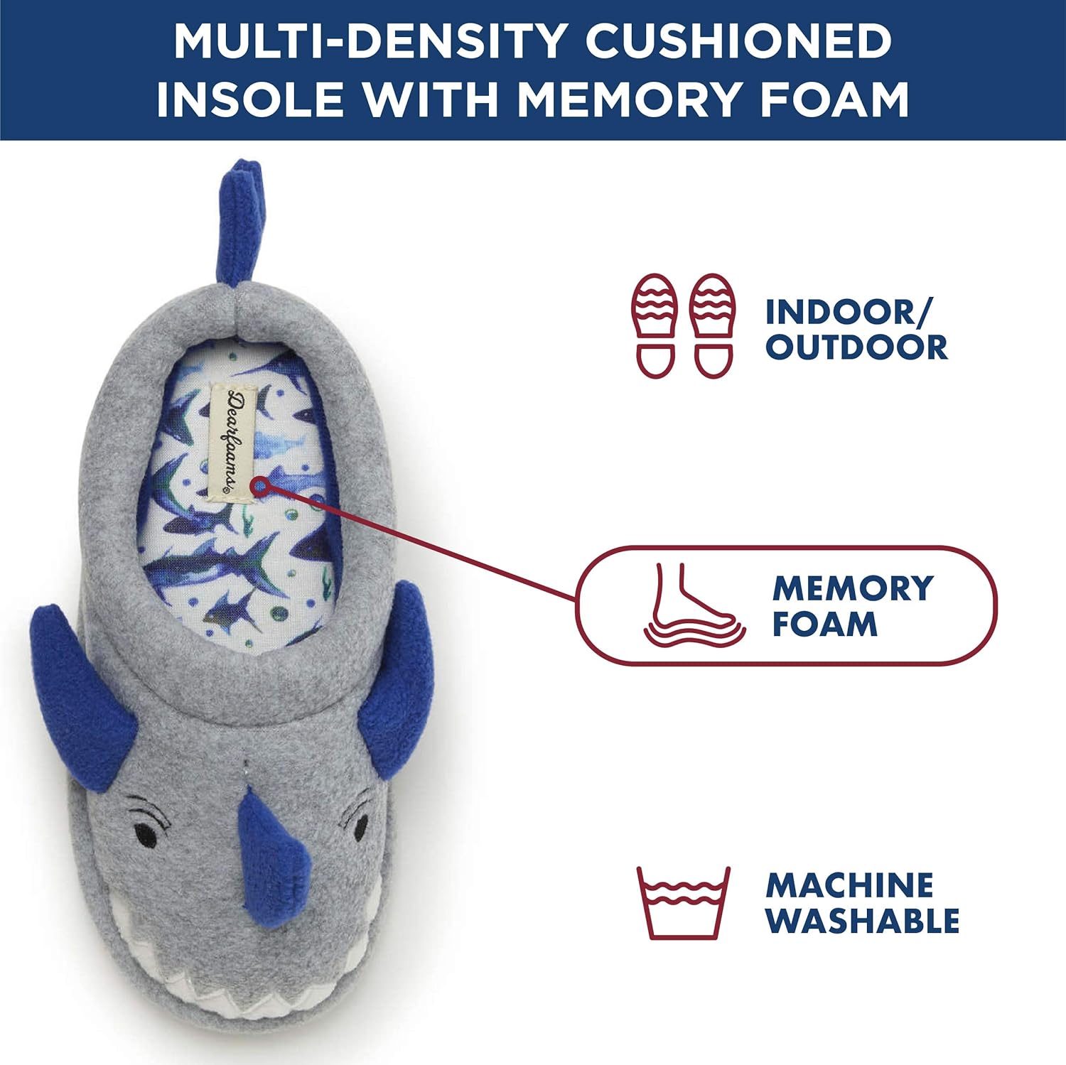 | Dearfoams Unisex-Child Clog Slipper | Clogs & Mules